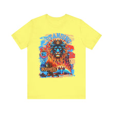 Load image into Gallery viewer, STANDING ON BUSINESS IN BLUE FIRE ON THE SIDE (UNISEX)