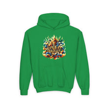 Load image into Gallery viewer, KINGDOM BUSINES Youth Heavy Blend Hooded Sweatshirt