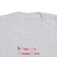 Load image into Gallery viewer, SPRINGHILL CHOIR Toddler's Fine Jersey Tee