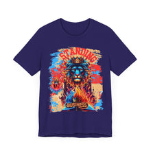 Load image into Gallery viewer, STANDING ON BUSINESS IN RED FIRE IN FRONT OF BIBLE (UNISEX)