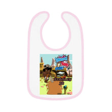 Load image into Gallery viewer, Baby Contrast Trim Jersey Bib