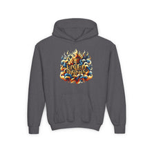 Load image into Gallery viewer, KINGDOM BUSINES Youth Heavy Blend Hooded Sweatshirt