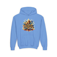 Load image into Gallery viewer, KINGDOM BUSINES Youth Heavy Blend Hooded Sweatshirt