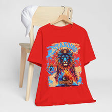 Load image into Gallery viewer, STANDING ON BUSINESS IN BLUE FIRE IN FRONT OF BIBLE (UNISEX)