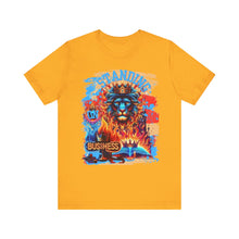 Load image into Gallery viewer, STANDING ON BUSINESS IN BLUE FIRE ON THE SIDE (UNISEX)