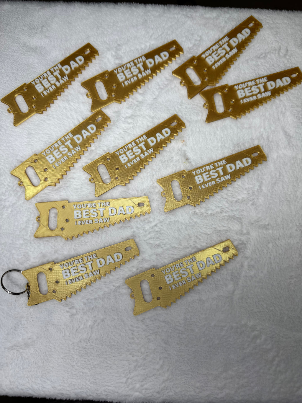 Best Dad Saw Keychains