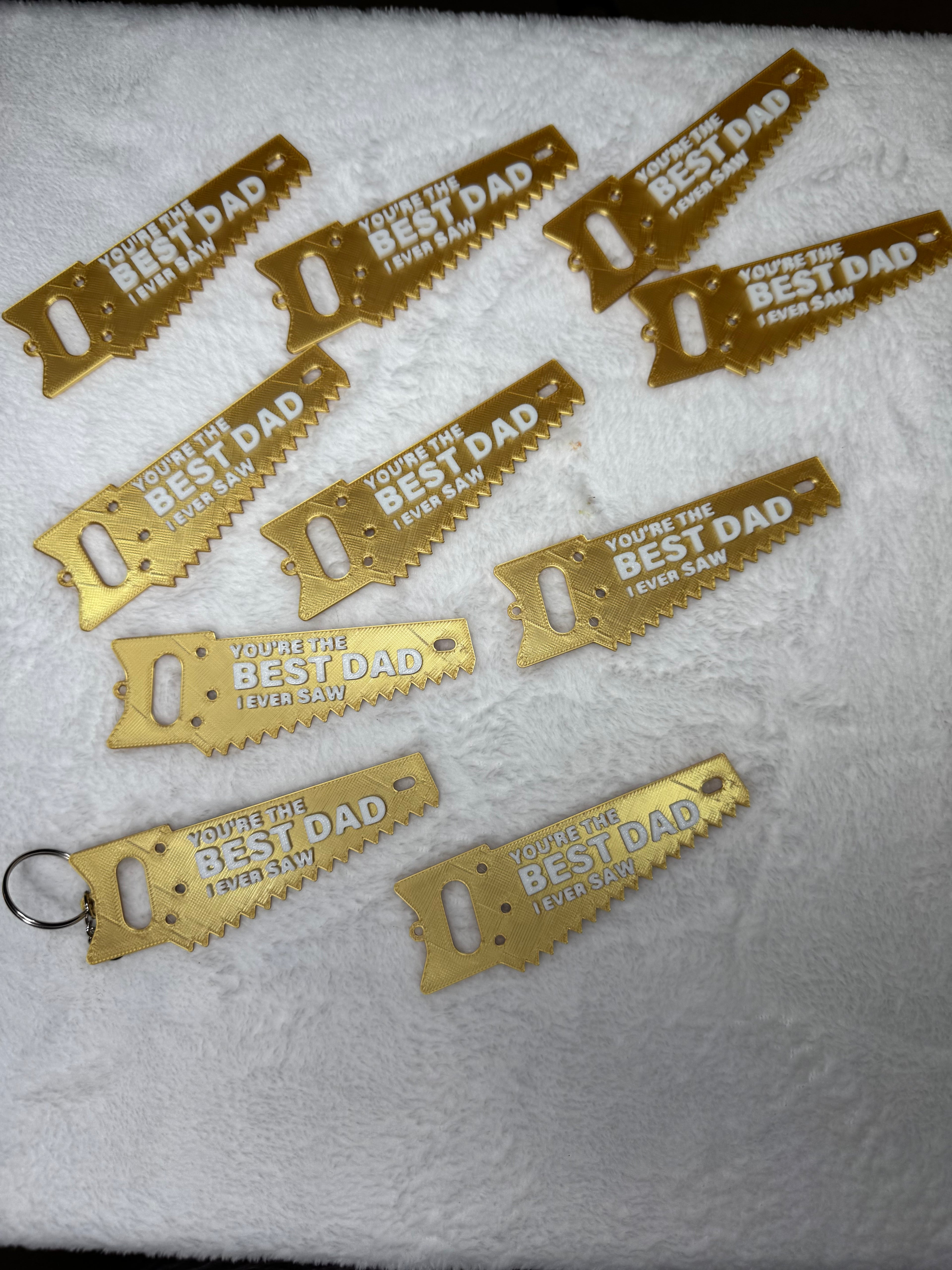 Best Dad Saw Keychains