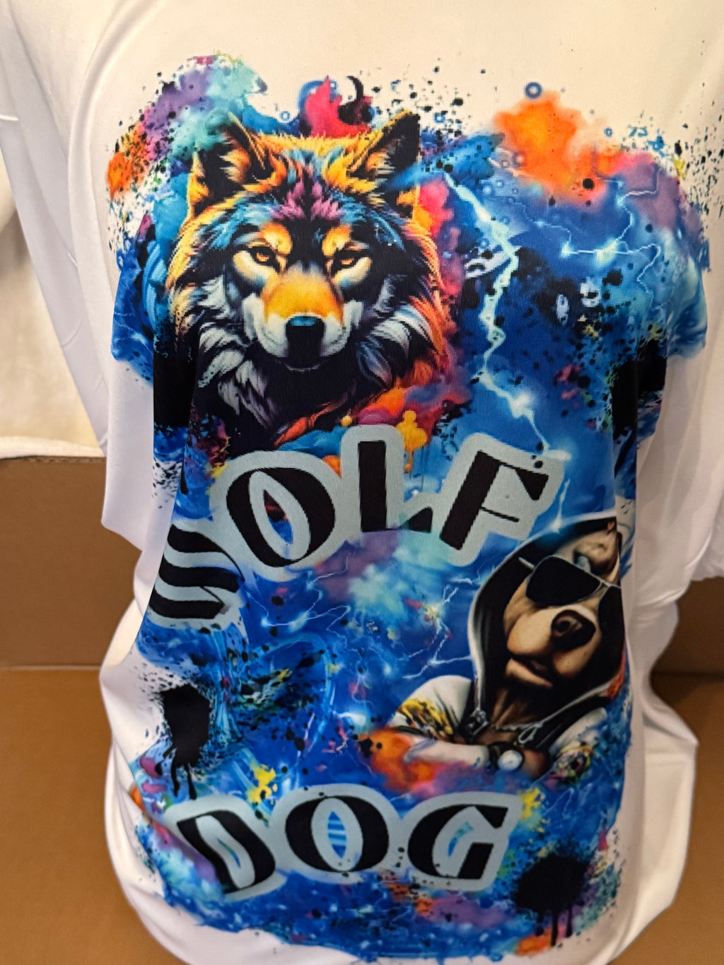 Customized Wolf Dog Shirt