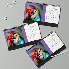 Load image into Gallery viewer, Simplex Desk Calendar (2024 grid)
