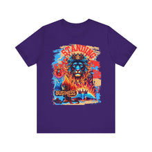 Load image into Gallery viewer, STANDING ON BUSINESS IN RED FIRE ON THE SIDE (UNISEX)
