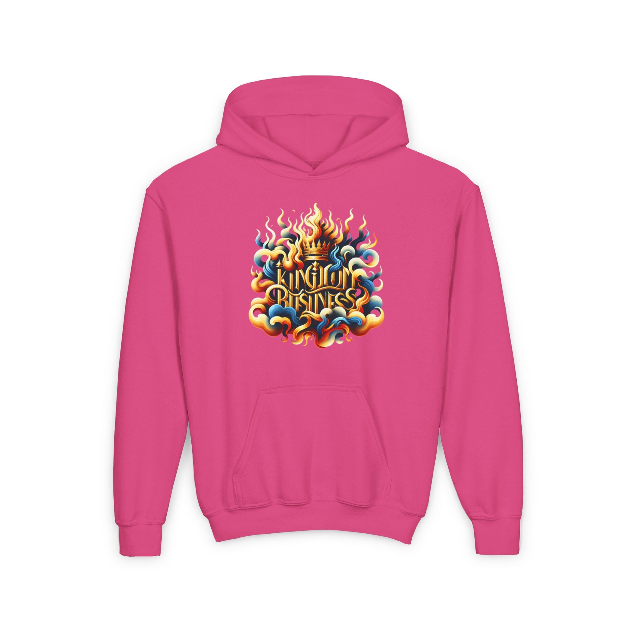 KINGDOM BUSINES Youth Heavy Blend Hooded Sweatshirt