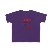 Load image into Gallery viewer, SPRINGHILL MEMBER Toddler&#39;s Fine Jersey Tee
