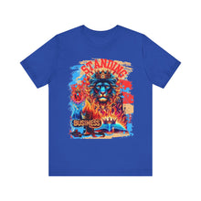Load image into Gallery viewer, STANDING ON BUSINESS IN RED FIRE ON THE SIDE (UNISEX)
