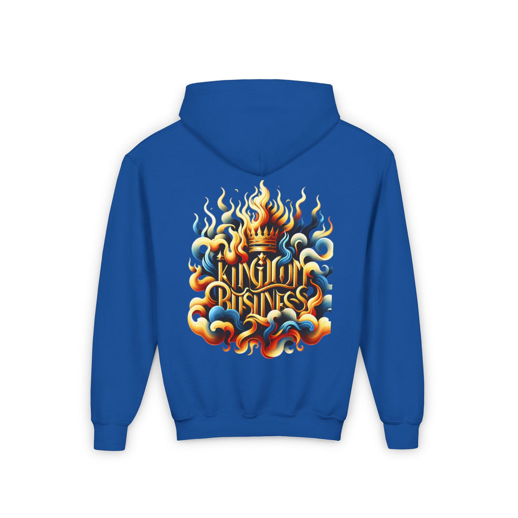 KINGDOM BUSINES Youth Heavy Blend Hooded Sweatshirt