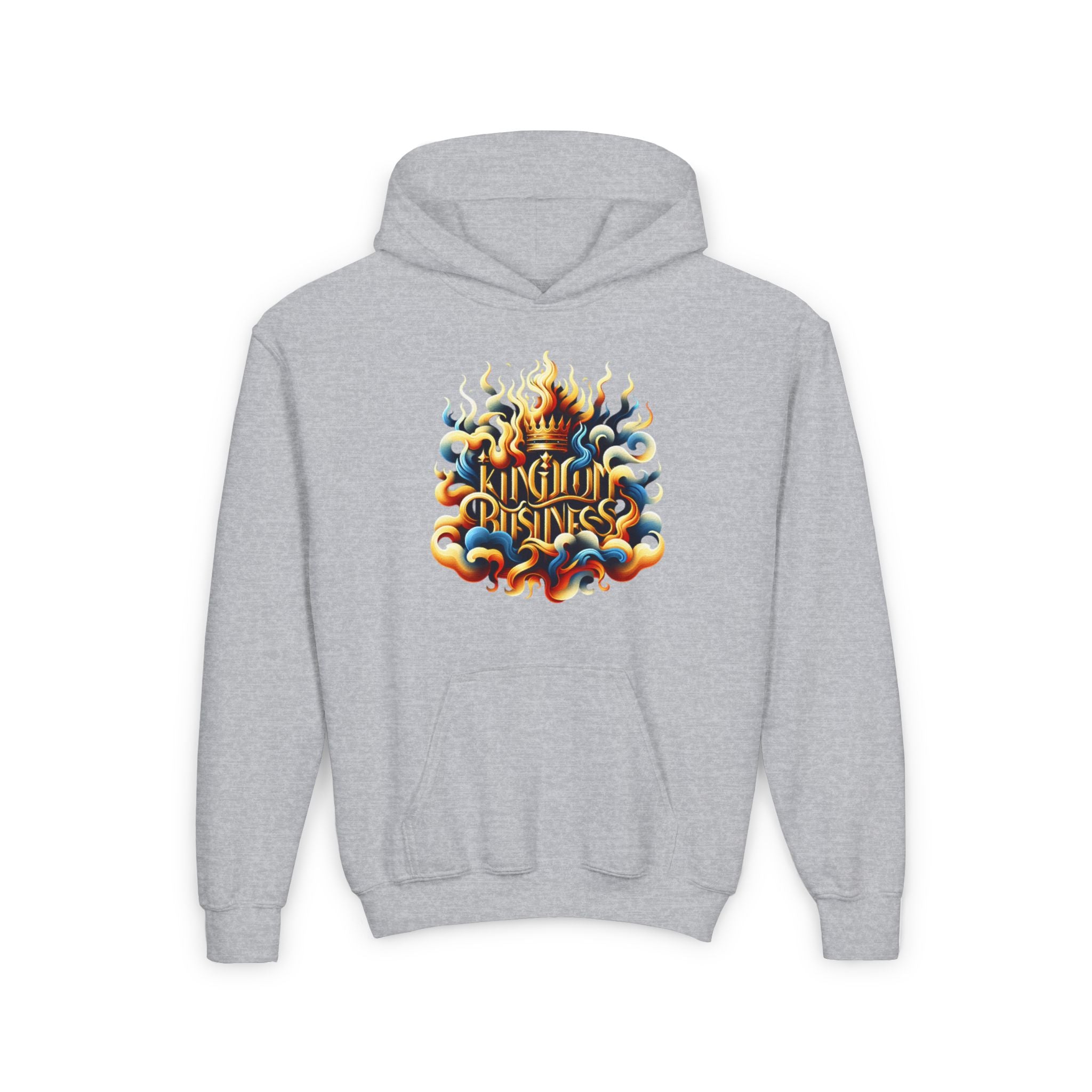 KINGDOM BUSINES Youth Heavy Blend Hooded Sweatshirt