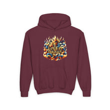 Load image into Gallery viewer, KINGDOM BUSINES Youth Heavy Blend Hooded Sweatshirt
