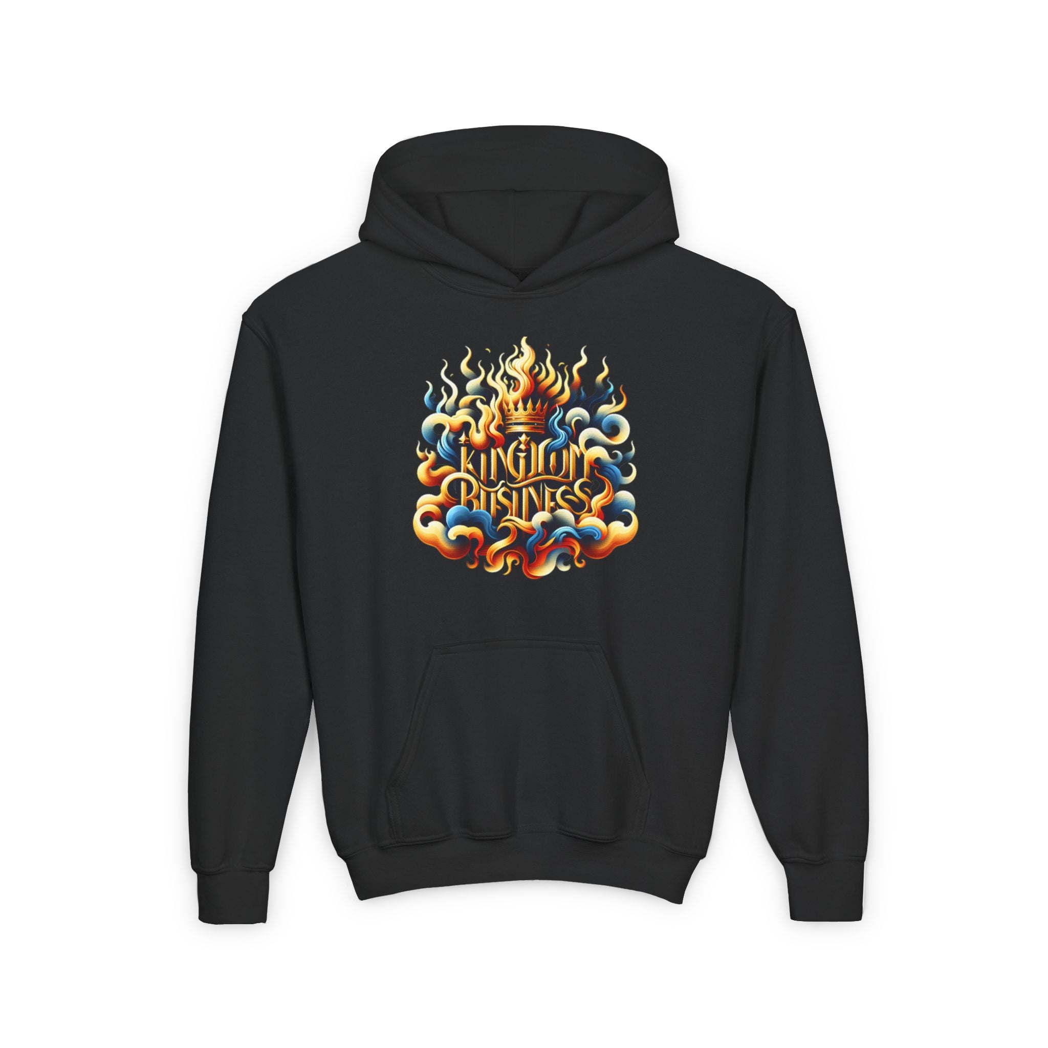KINGDOM BUSINES Youth Heavy Blend Hooded Sweatshirt