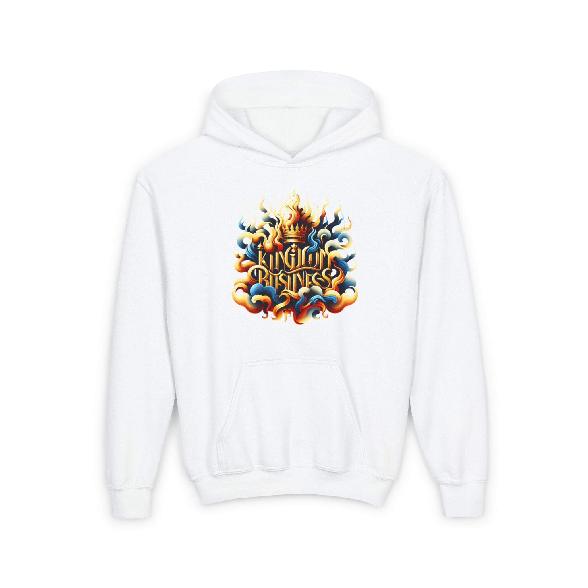 KINGDOM BUSINES Youth Heavy Blend Hooded Sweatshirt