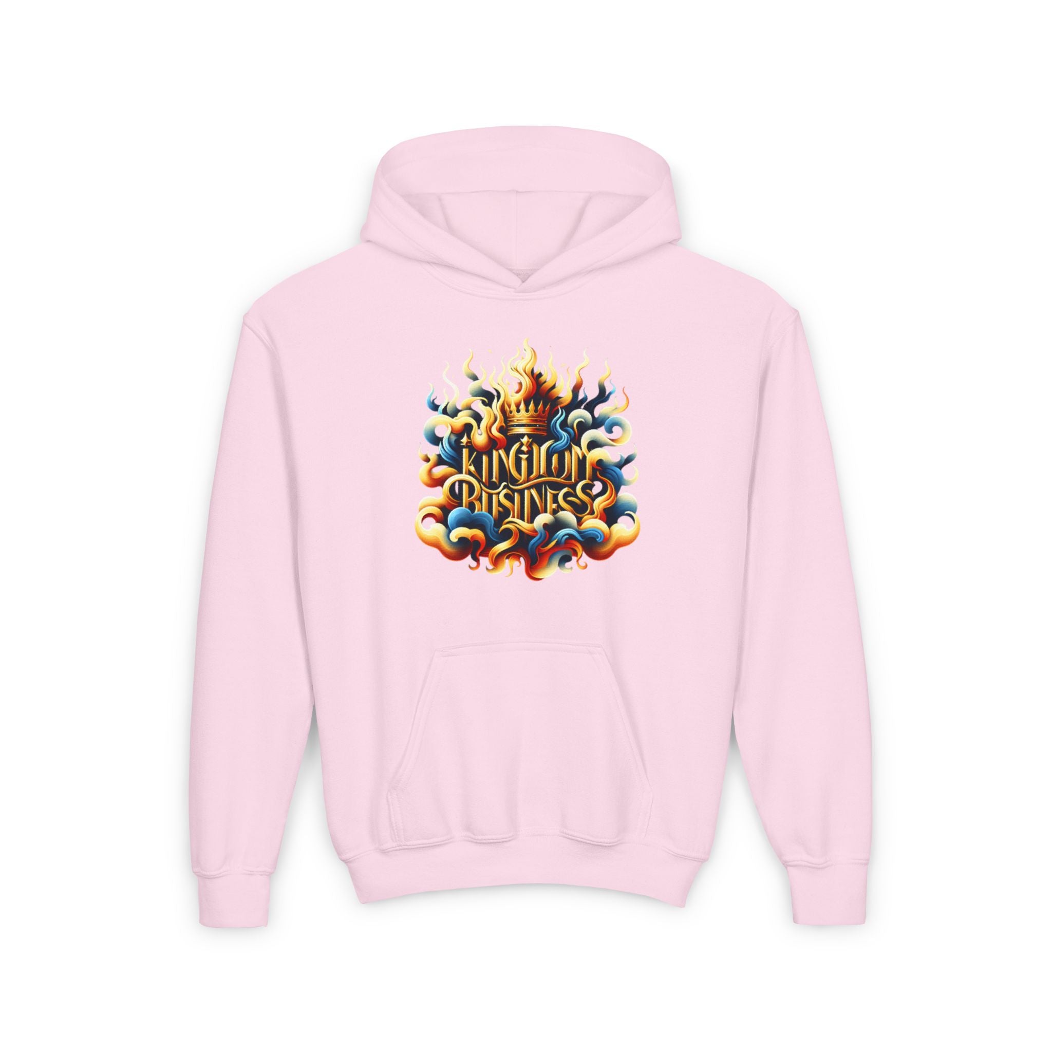 KINGDOM BUSINES Youth Heavy Blend Hooded Sweatshirt