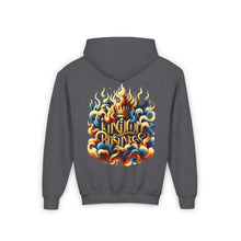 Load image into Gallery viewer, KINGDOM BUSINES Youth Heavy Blend Hooded Sweatshirt
