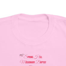 Load image into Gallery viewer, SPRINGHILL MEMBER Toddler&#39;s Fine Jersey Tee
