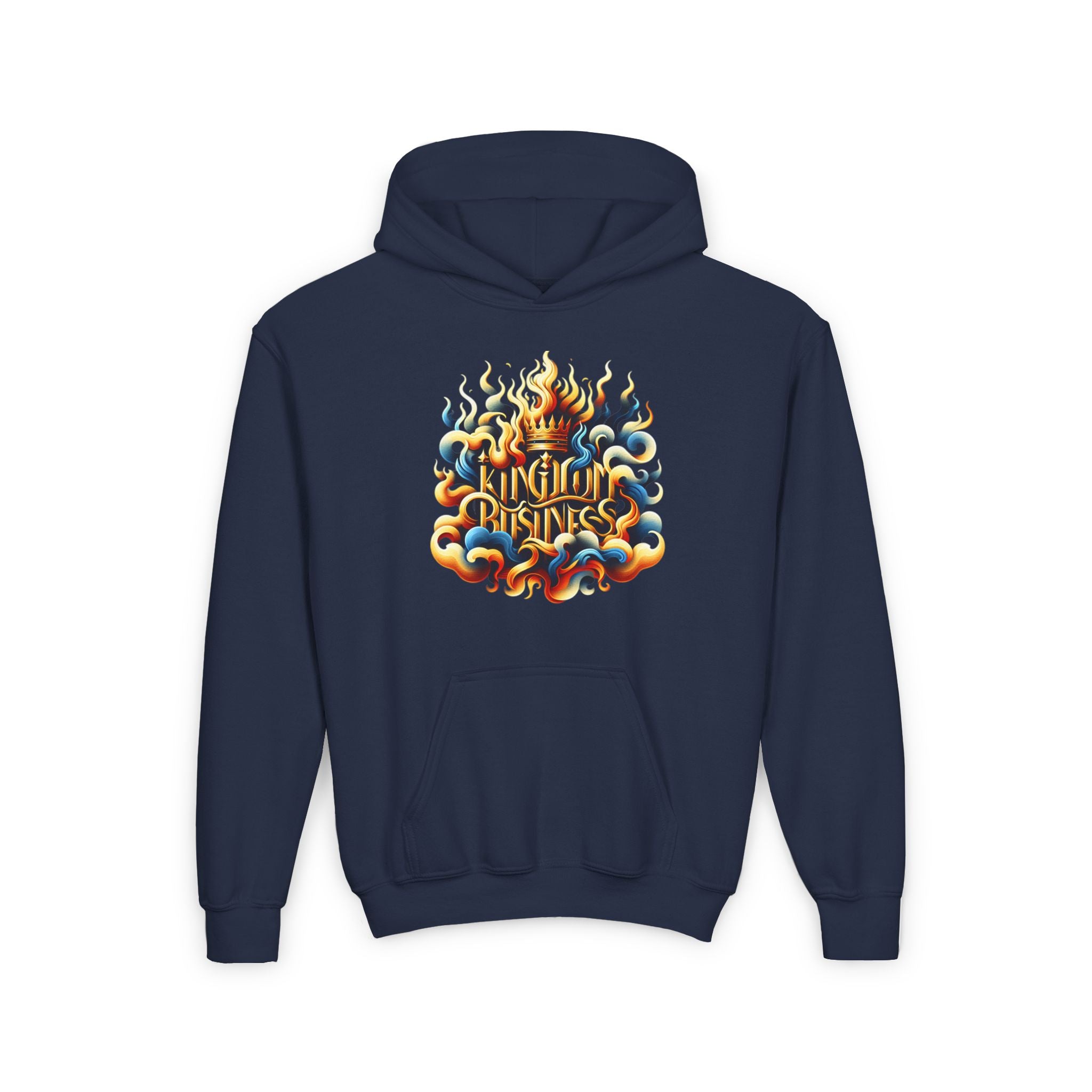 KINGDOM BUSINES Youth Heavy Blend Hooded Sweatshirt