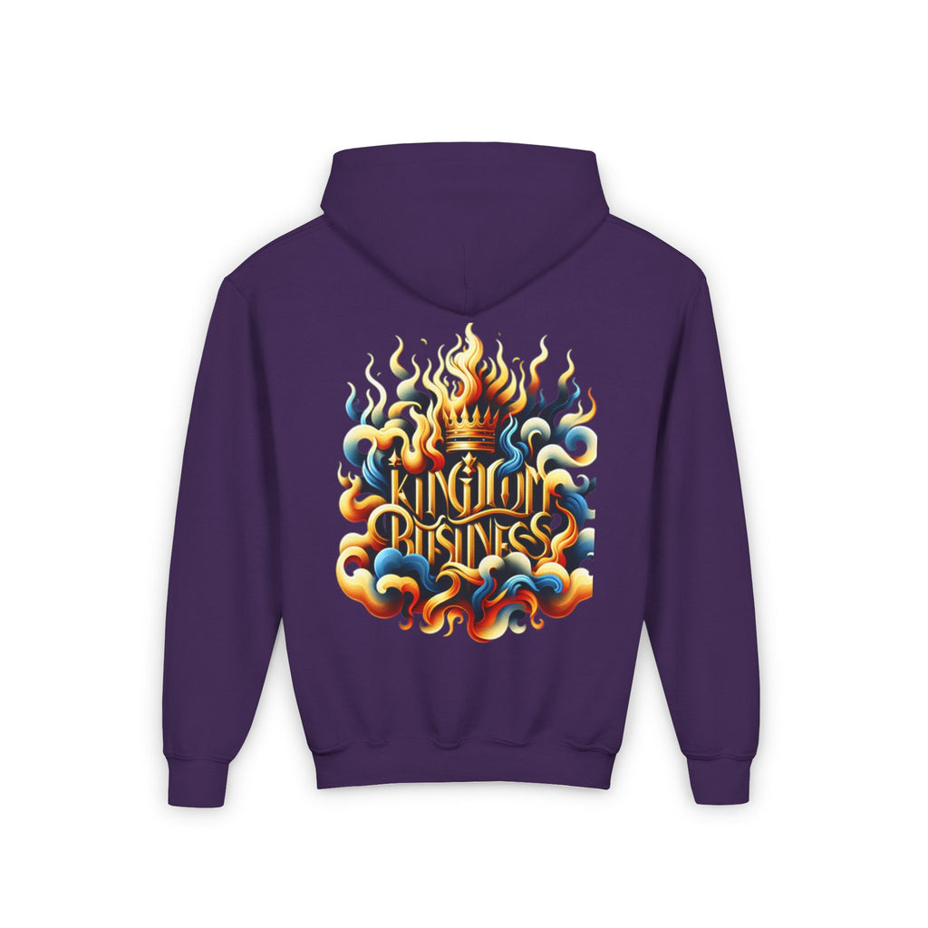 KINGDOM BUSINES Youth Heavy Blend Hooded Sweatshirt