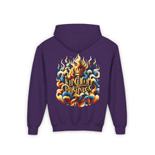 Load image into Gallery viewer, KINGDOM BUSINES Youth Heavy Blend Hooded Sweatshirt
