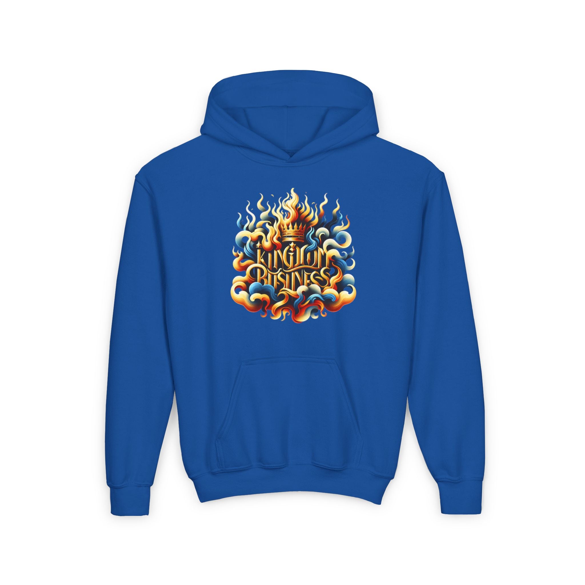 KINGDOM BUSINES Youth Heavy Blend Hooded Sweatshirt