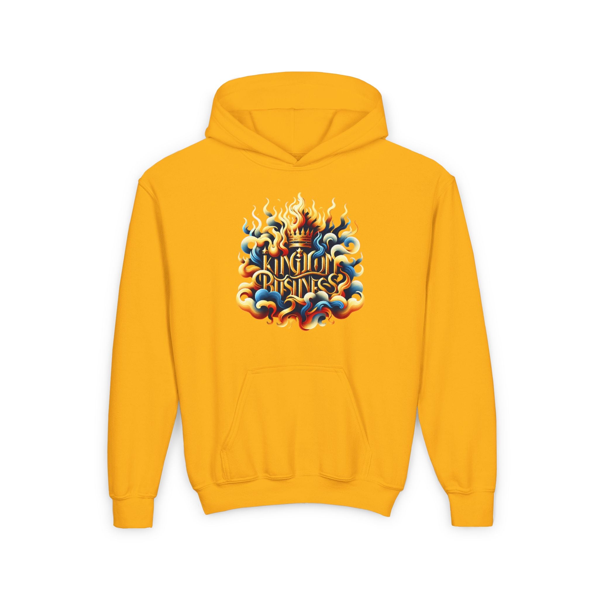 KINGDOM BUSINES Youth Heavy Blend Hooded Sweatshirt