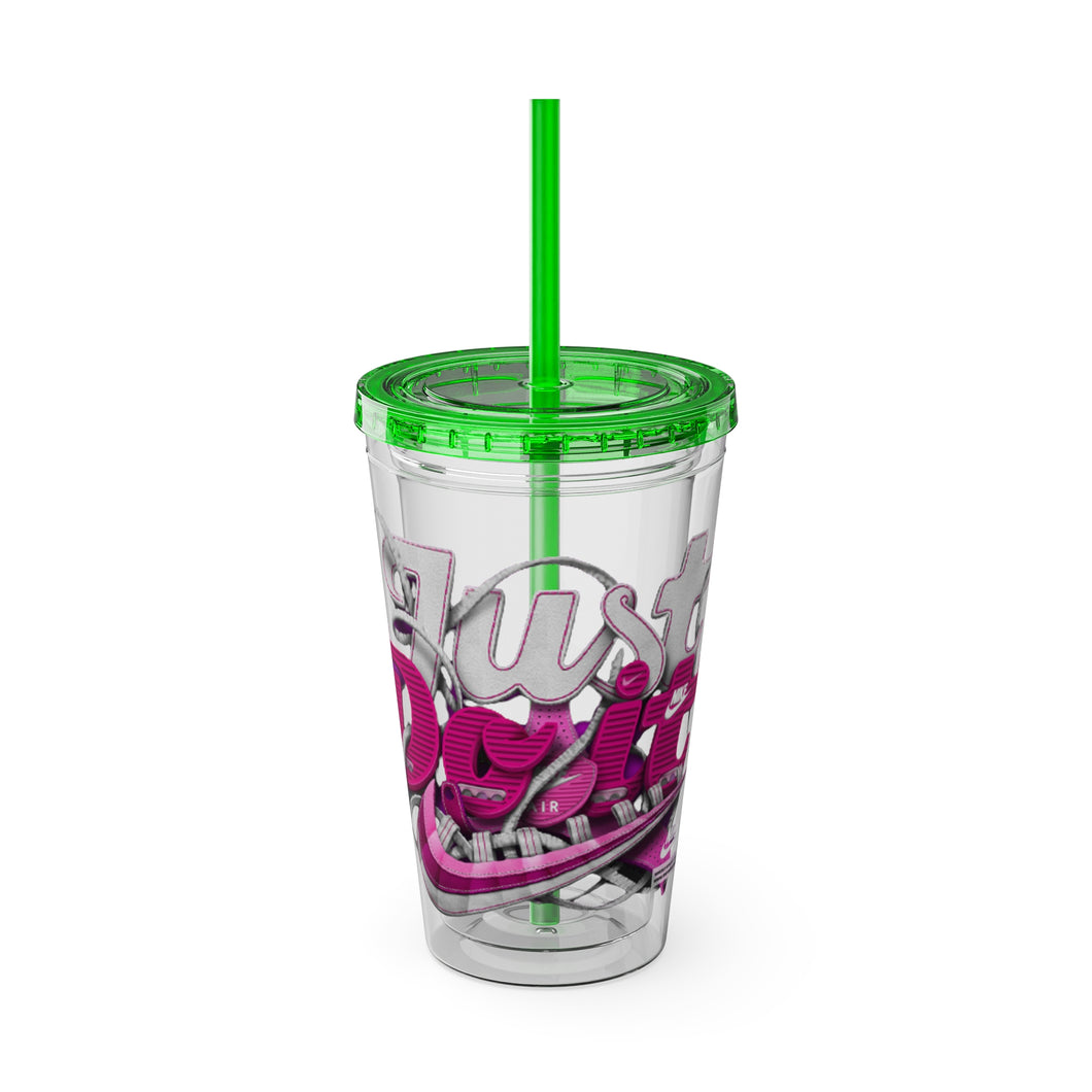 Sunsplash Tumbler with Straw, 16oz