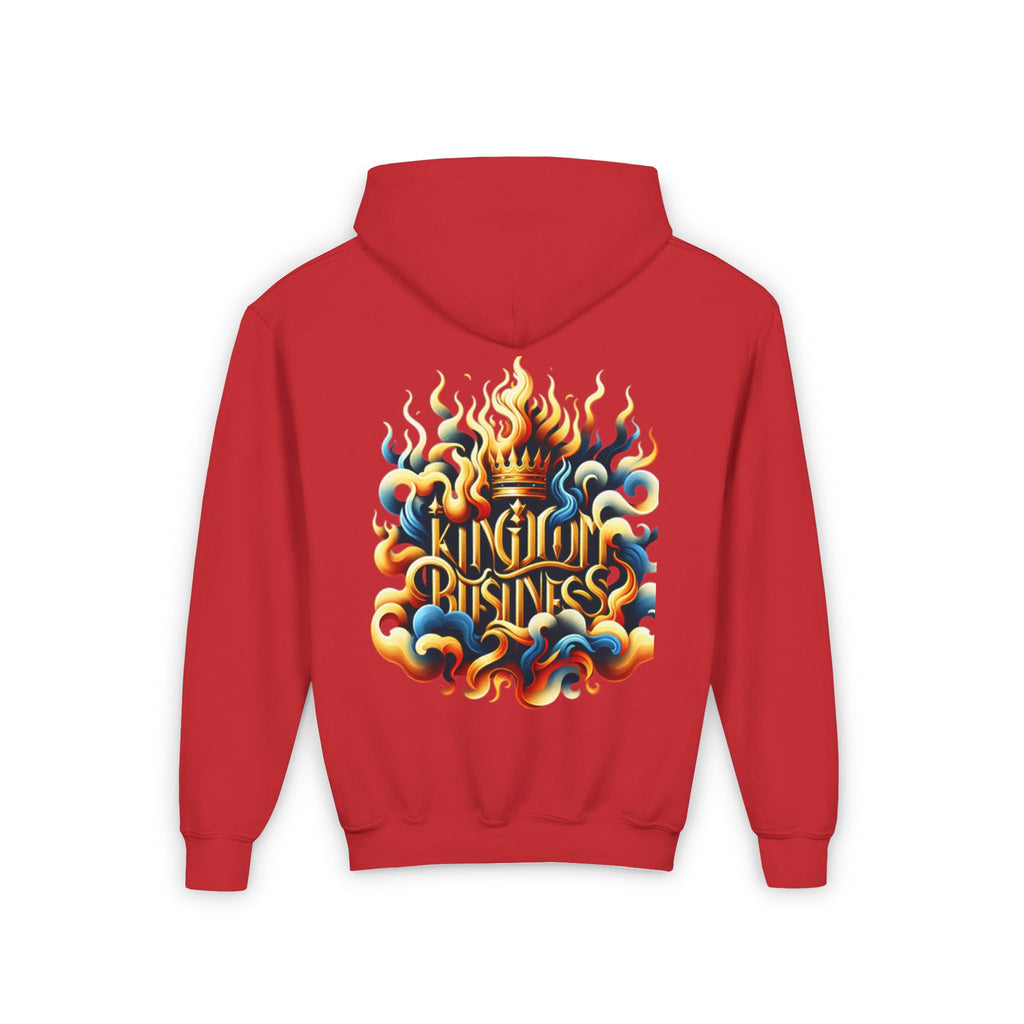 KINGDOM BUSINES Youth Heavy Blend Hooded Sweatshirt