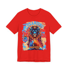 Load image into Gallery viewer, STANDING ON BUSINESS IN BLUE FIRE IN FRONT OF BIBLE (UNISEX)
