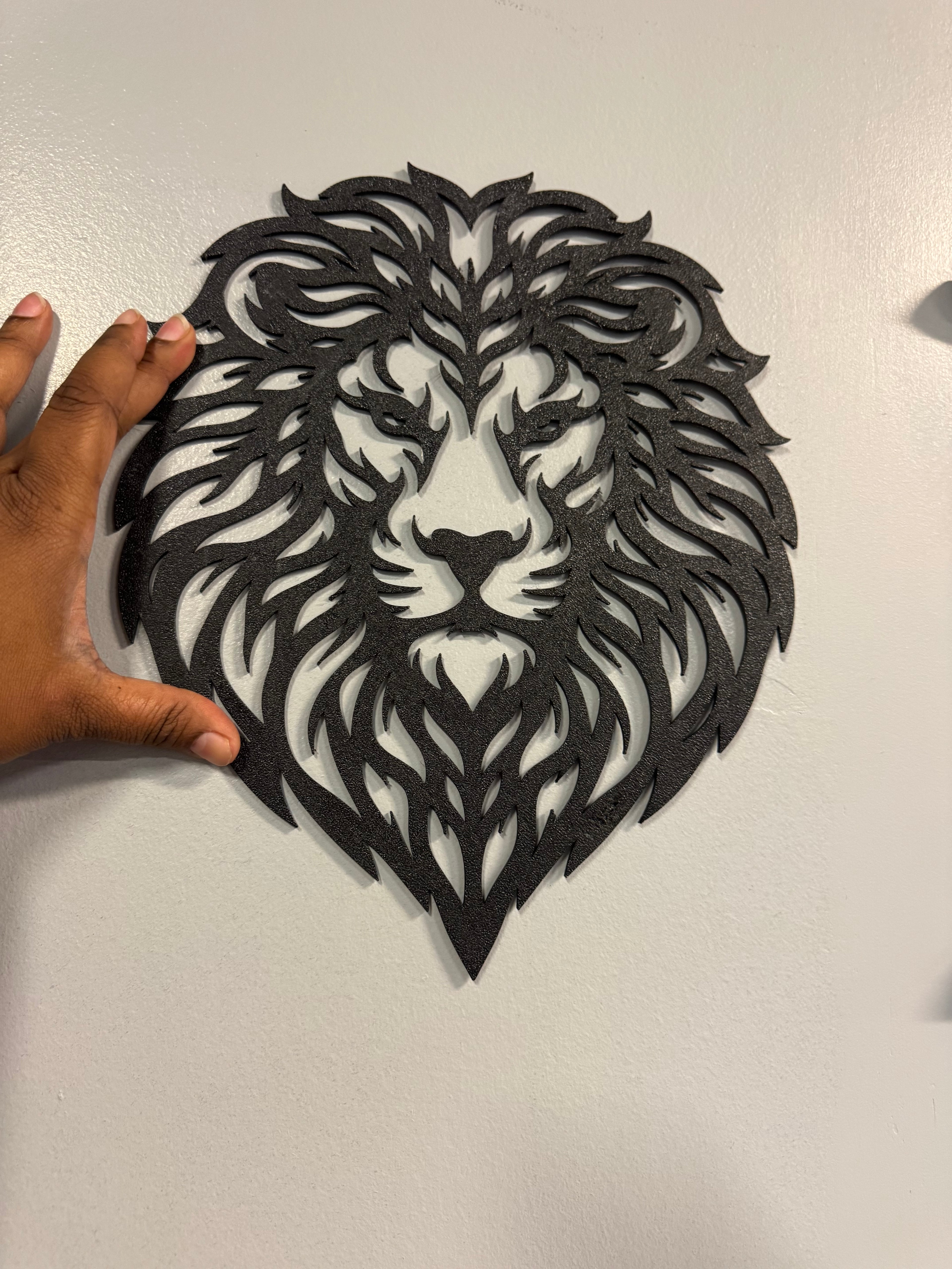3D Printed Lion Head