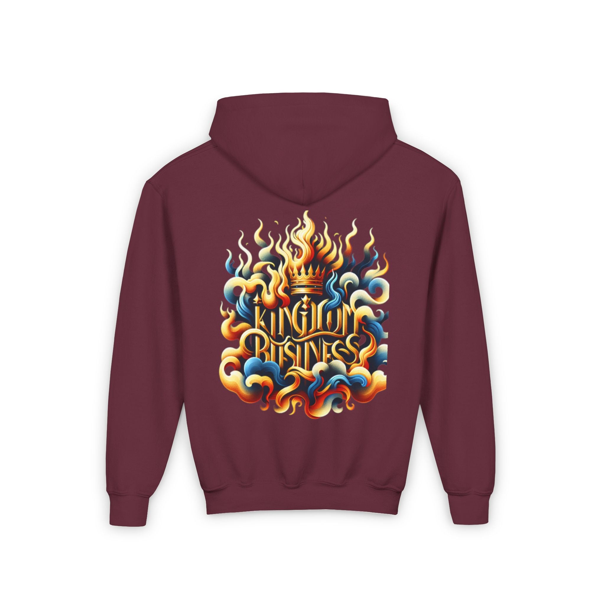 KINGDOM BUSINES Youth Heavy Blend Hooded Sweatshirt