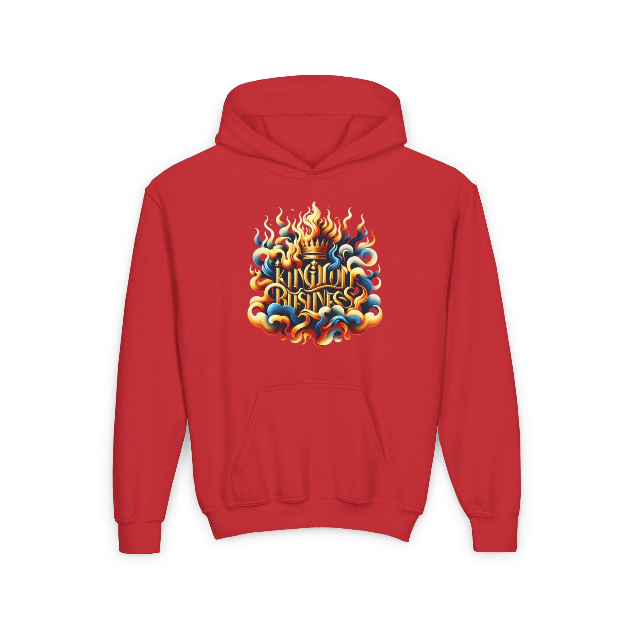 KINGDOM BUSINES Youth Heavy Blend Hooded Sweatshirt