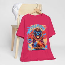 Load image into Gallery viewer, STANDING ON BUSINESS IN BLUE FIRE IN FRONT OF BIBLE (UNISEX)
