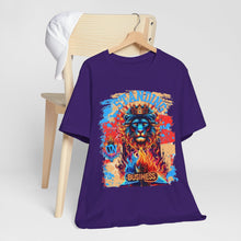 Load image into Gallery viewer, STANDING ON BUSINESS IN BLUE FIRE IN FRONT OF BIBLE (UNISEX)
