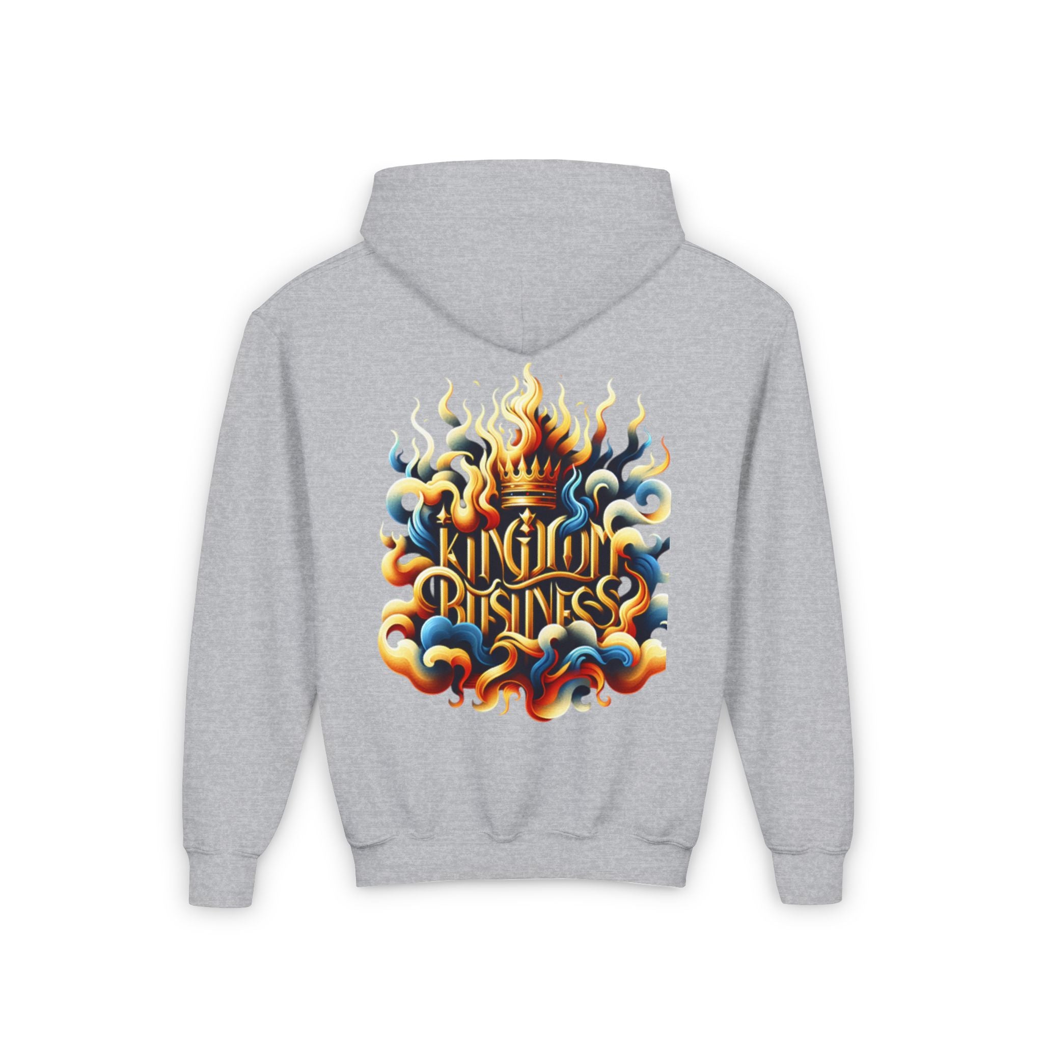 KINGDOM BUSINES Youth Heavy Blend Hooded Sweatshirt