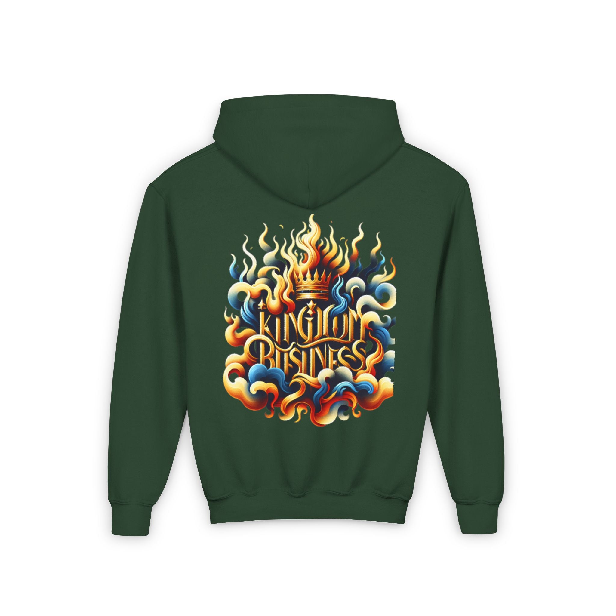 KINGDOM BUSINES Youth Heavy Blend Hooded Sweatshirt