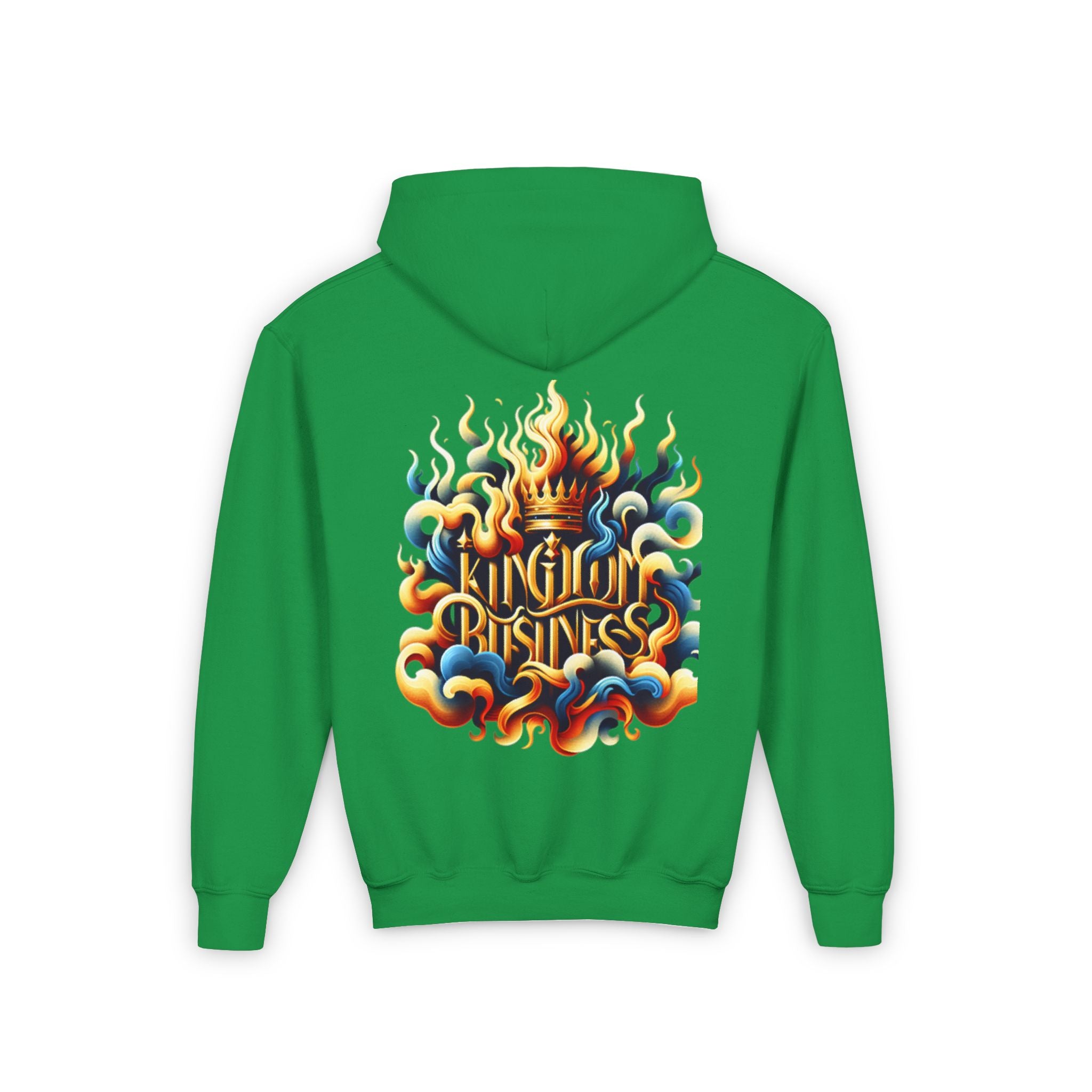 KINGDOM BUSINES Youth Heavy Blend Hooded Sweatshirt