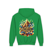 Load image into Gallery viewer, KINGDOM BUSINES Youth Heavy Blend Hooded Sweatshirt
