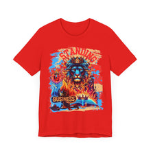 Load image into Gallery viewer, STANDING ON BUSINESS IN RED FIRE ON THE SIDE (UNISEX)
