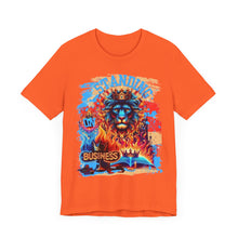 Load image into Gallery viewer, STANDING ON BUSINESS IN BLUE FIRE ON THE SIDE (UNISEX)

