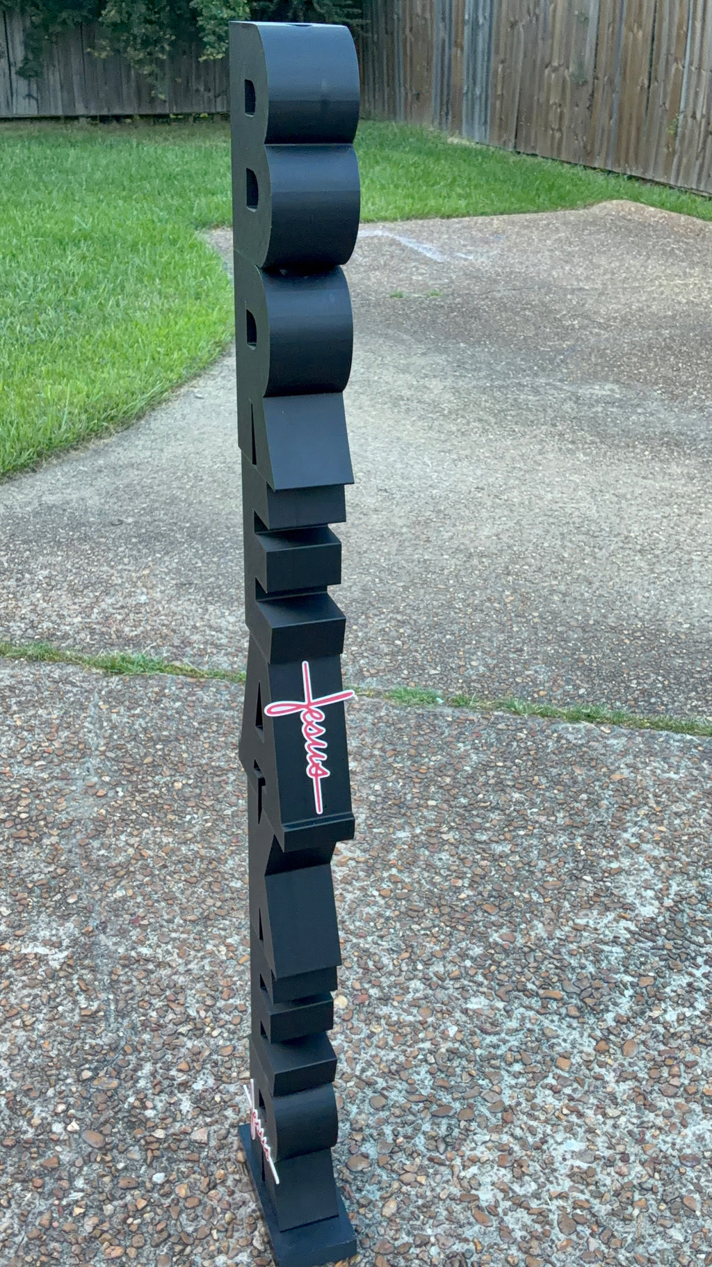 Custom Stackable Letter