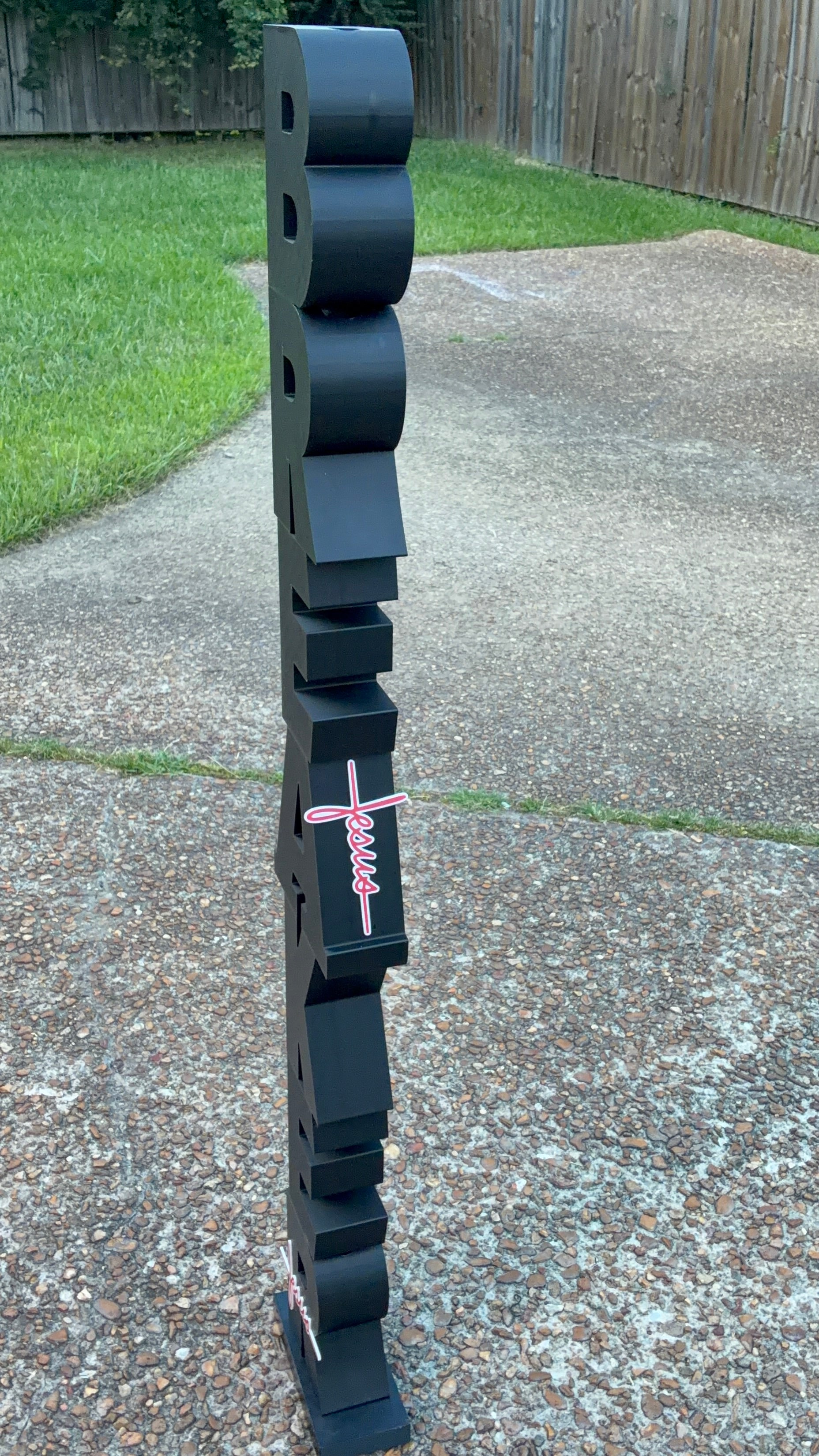 Custom Stackable Letter