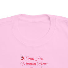 Load image into Gallery viewer, SPRINGHILL CHOIR Toddler&#39;s Fine Jersey Tee

