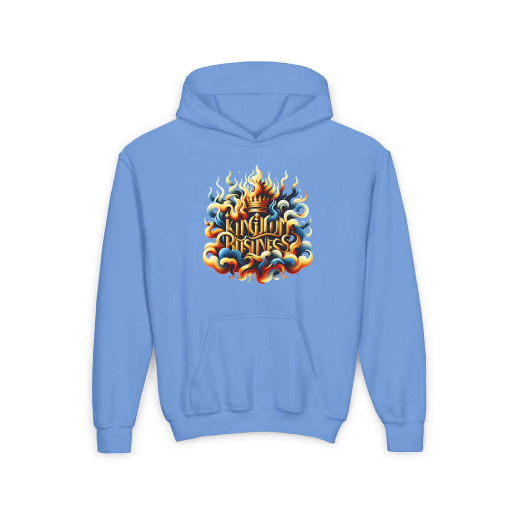 KINGDOM BUSINES Youth Heavy Blend Hooded Sweatshirt