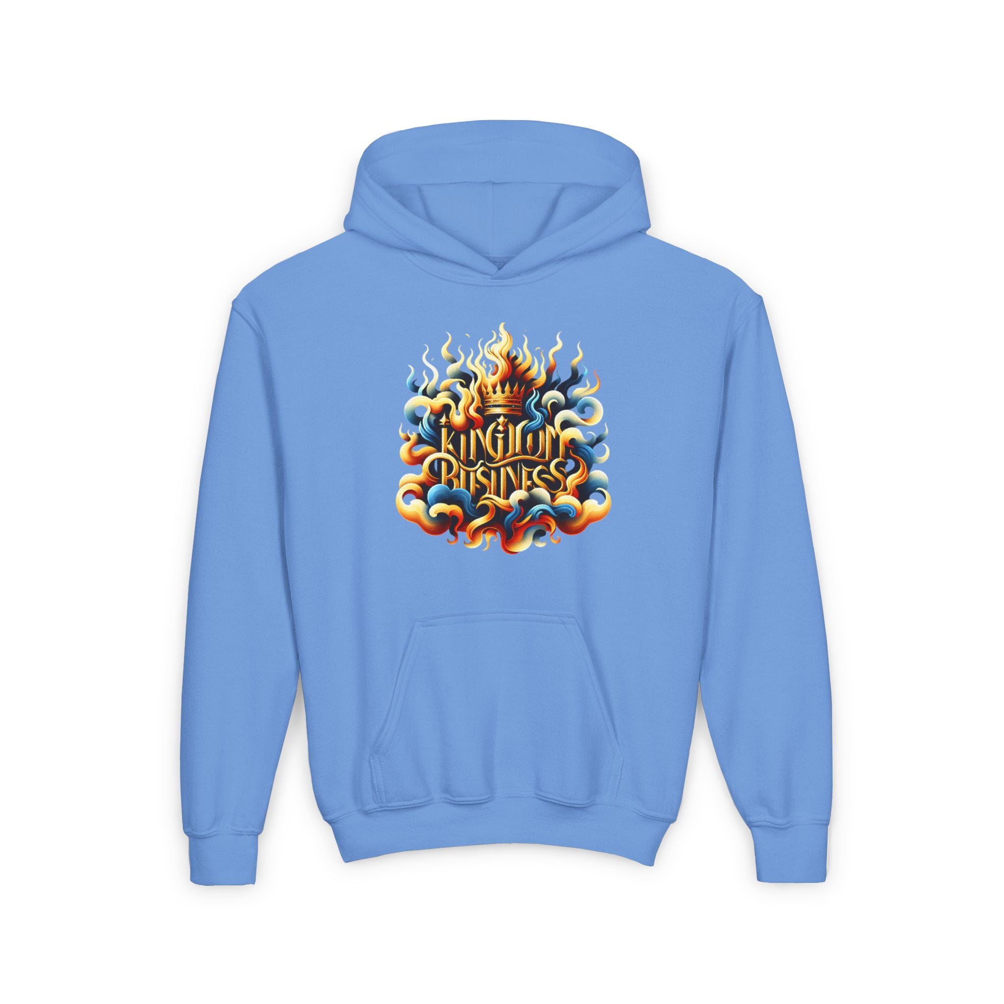 KINGDOM BUSINES Youth Heavy Blend Hooded Sweatshirt
