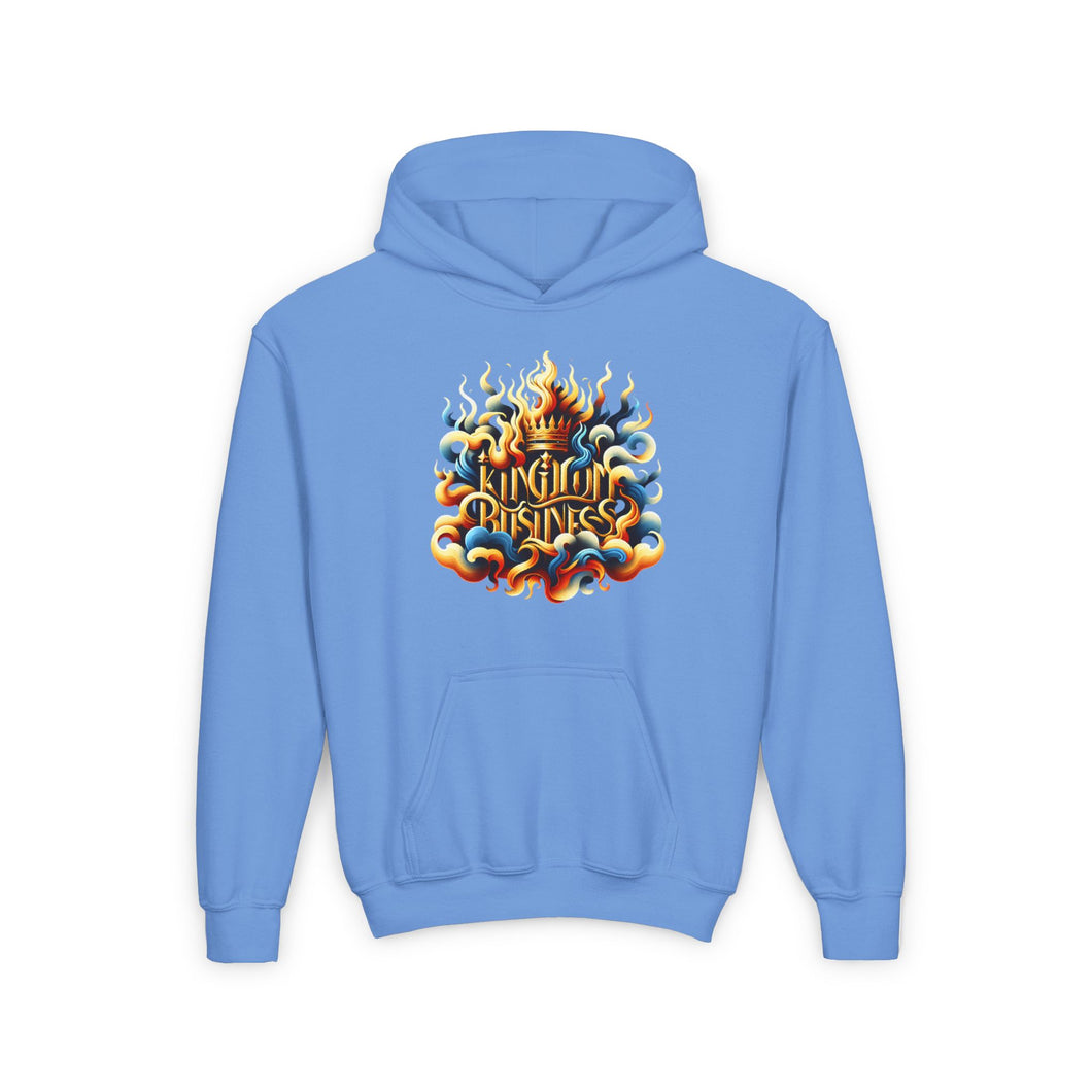 KINGDOM BUSINES Youth Heavy Blend Hooded Sweatshirt